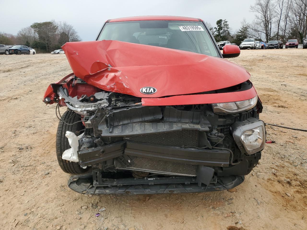2020 KIA Soul VIN KNDJ23AU9L7059920 Copart auction photo, front end damage thumbnail 5