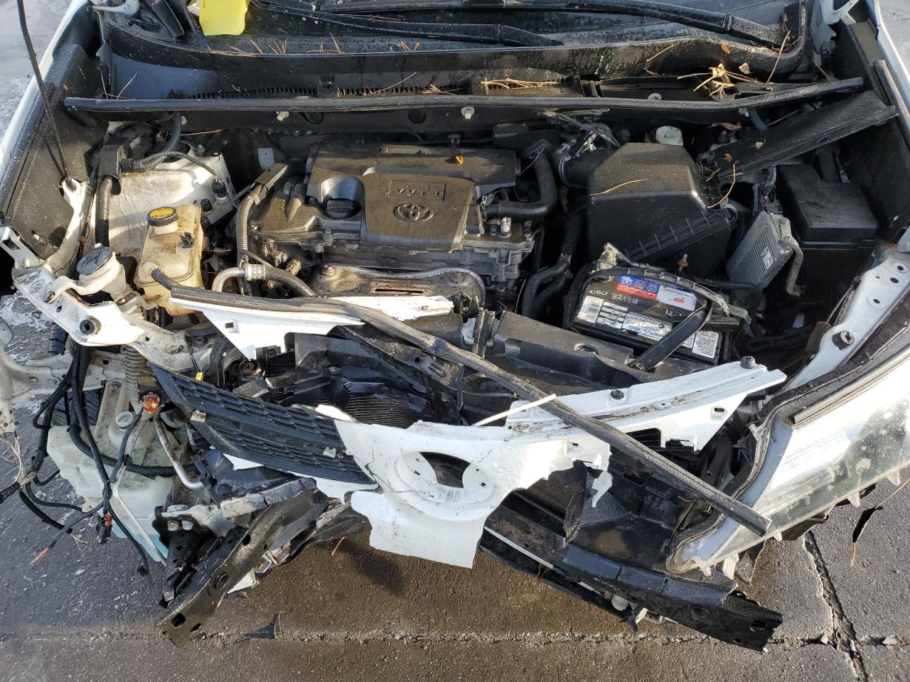 2013 Toyota RAV 4 VIN 2T3DFREV4DW073110 Copart auction photo, front end / side damage thumbnail 12