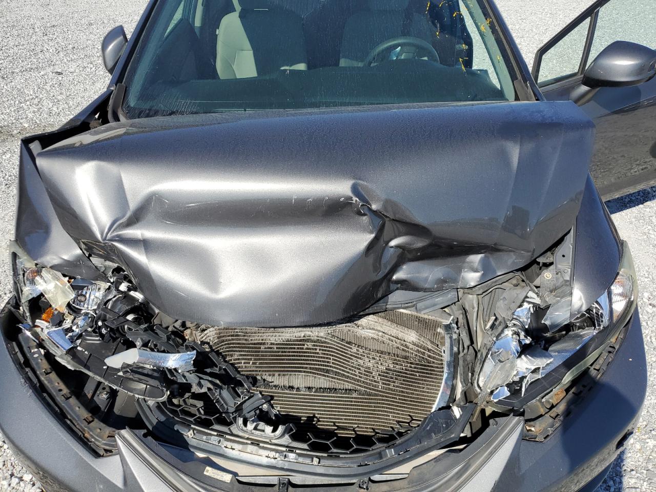 2013 Honda Civic VIN 2HGFB2F66DH528530 Copart auction photo, front end / minor dent/scratches damage thumbnail 13