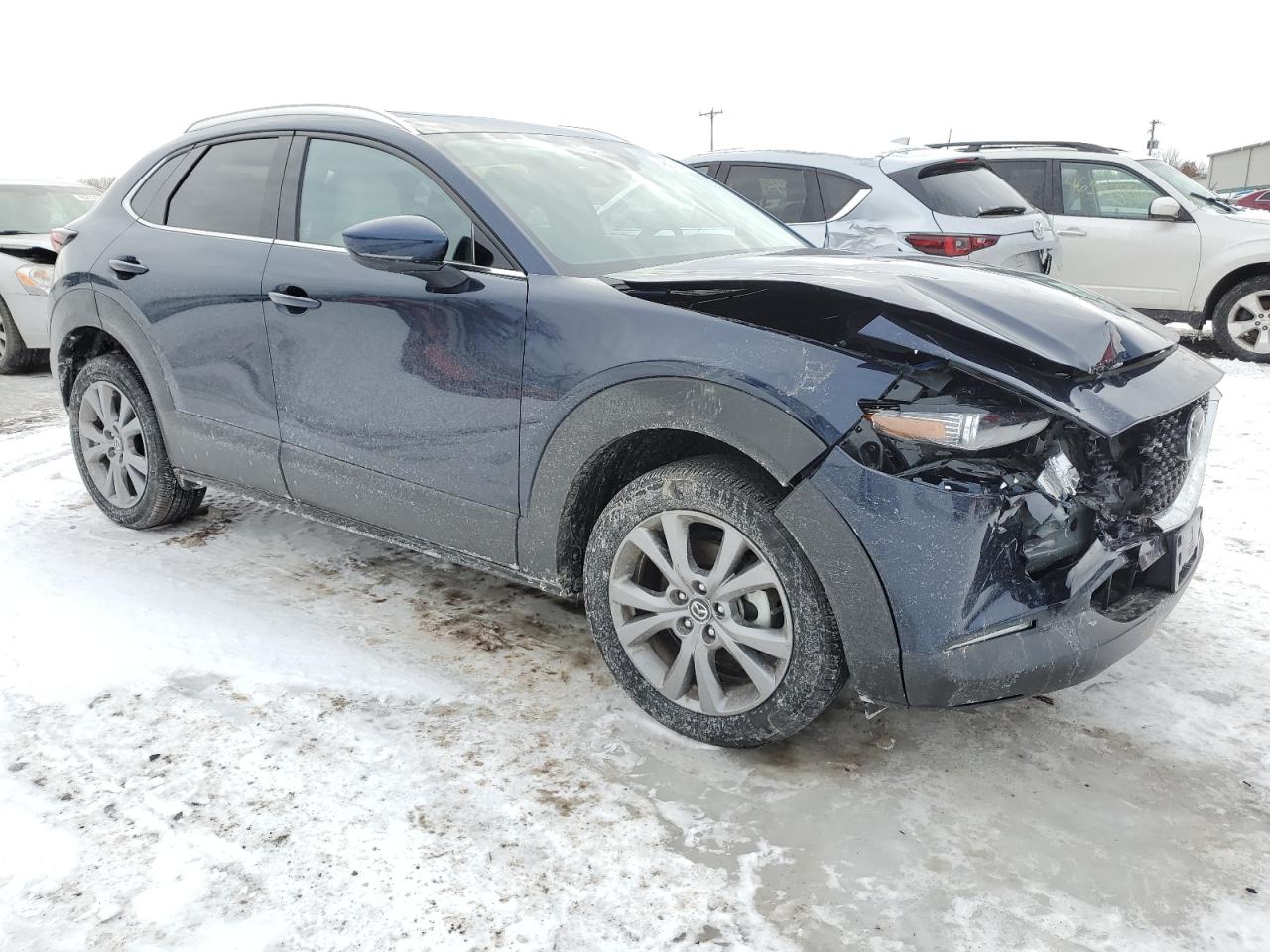 2024 Mazda CX-30 VIN 3MVDMBDM4RM689371 Copart auction photo, front end damage thumbnail 4