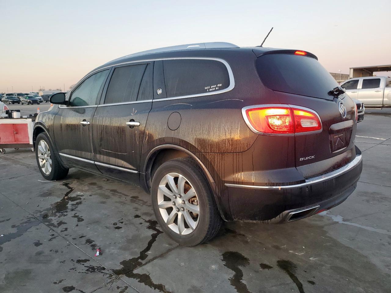 2014 Buick Enclave VIN 5GAKRCKD9EJ159120 Copart auction photo, front end damage thumbnail 2