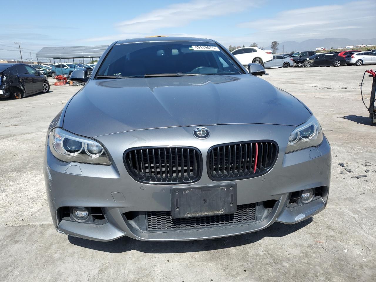 2015 BMW 5er VIN WBA5B1C5XFD918804 Copart auction photo, vandalism / mechanical damage thumbnail 5