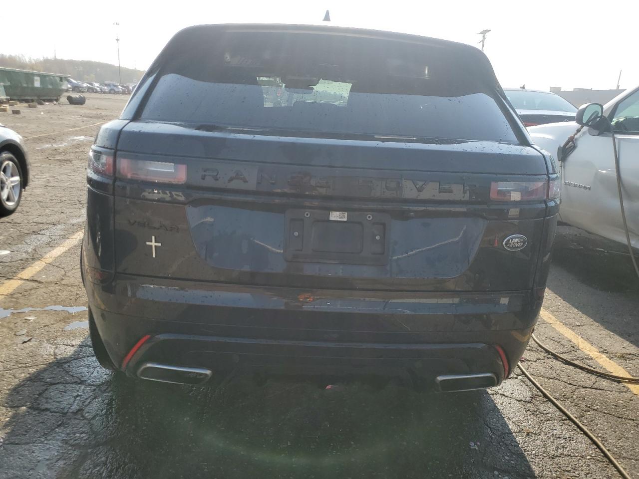 2023 Land Rover Range Rover VIN SALYT2EUXPA361010 Copart auction photo, front end / mechanical damage thumbnail 6