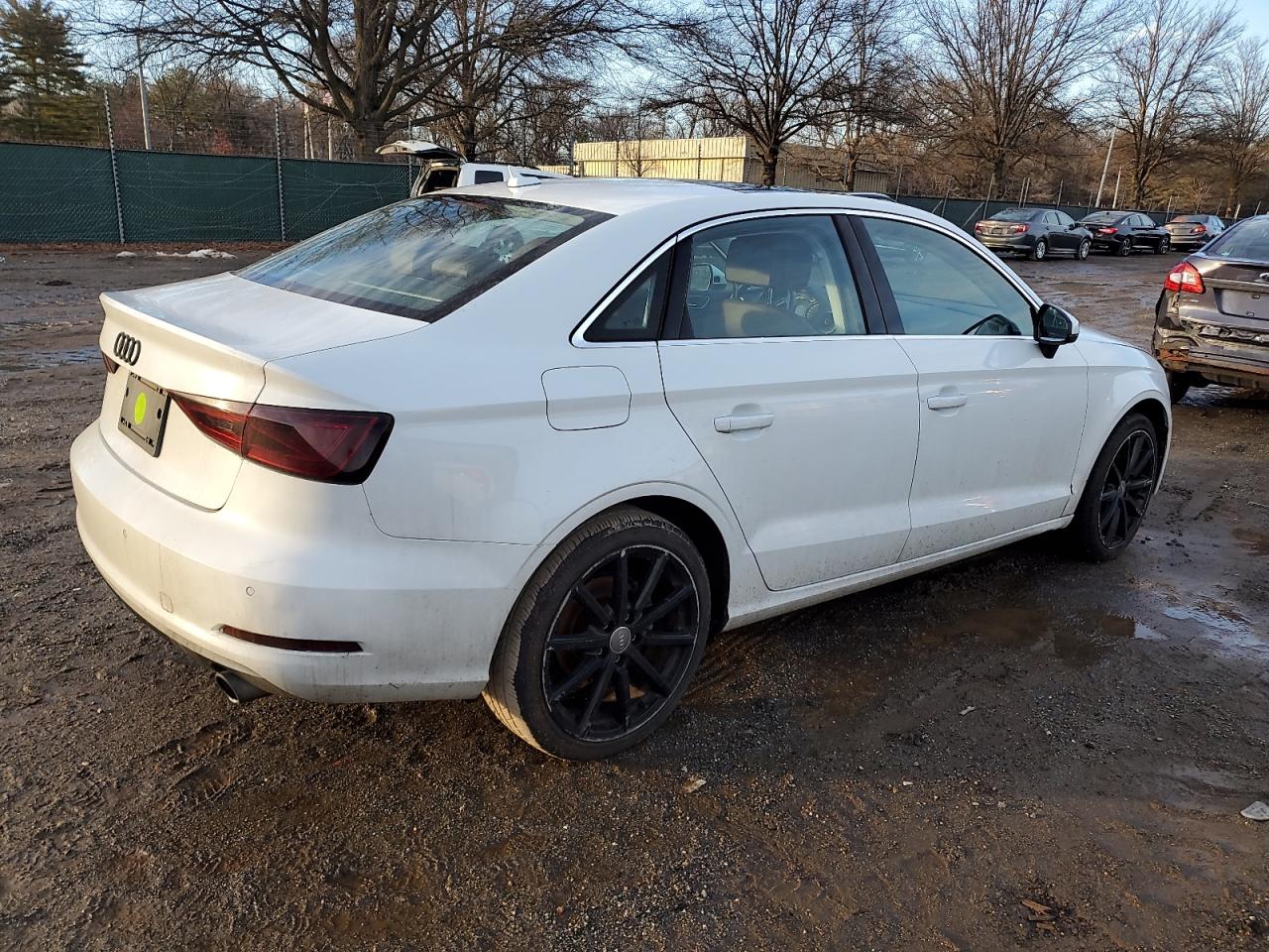 2015 Audi A3 VIN WAUEFGFF6F1051804 Copart auction photo, undercarriage / mechanical damage thumbnail 3