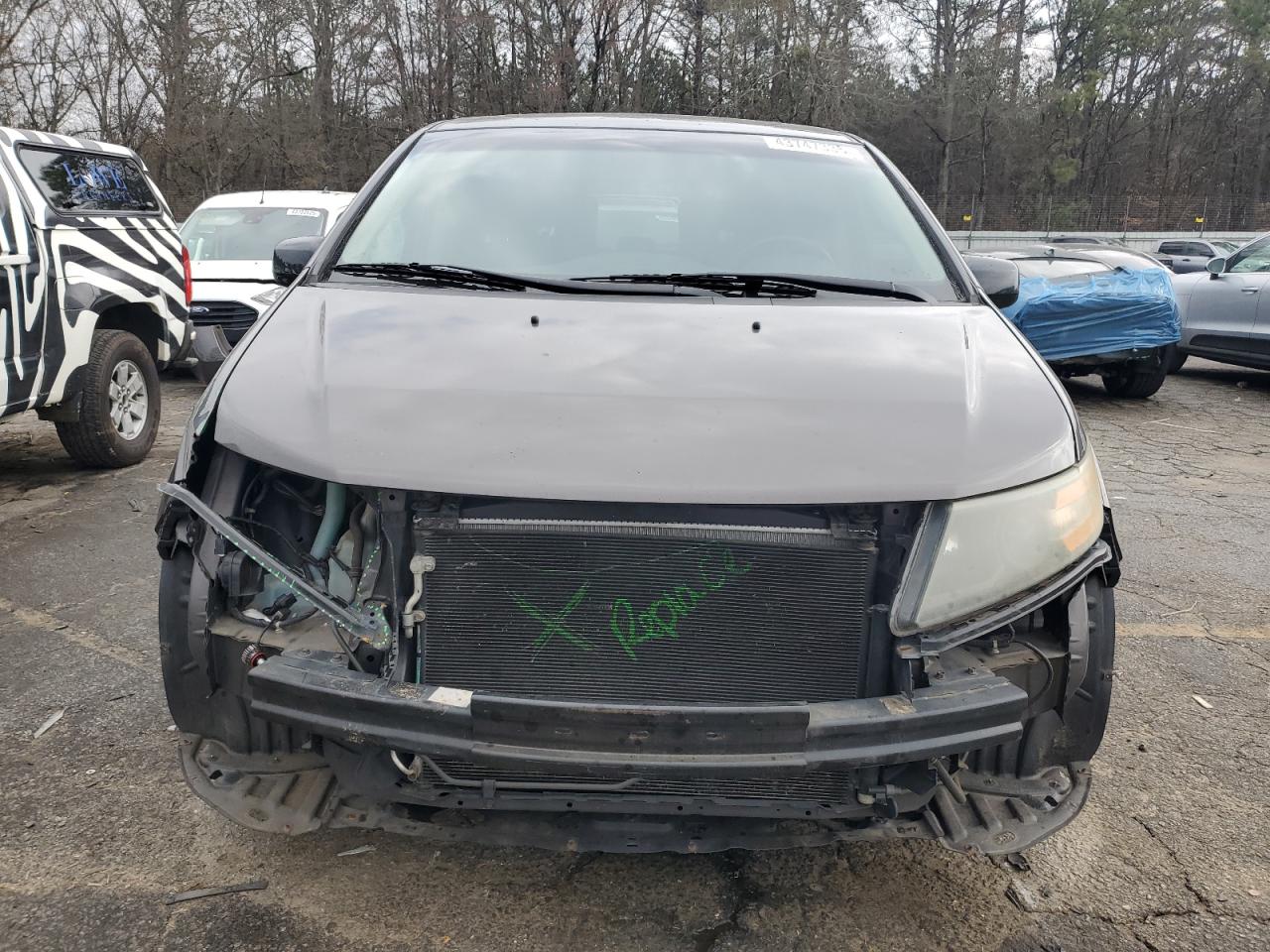 2012 Honda Odyssey VIN 5FNRL5H61CB090897 Copart auction photo, front end / rear end damage thumbnail 5