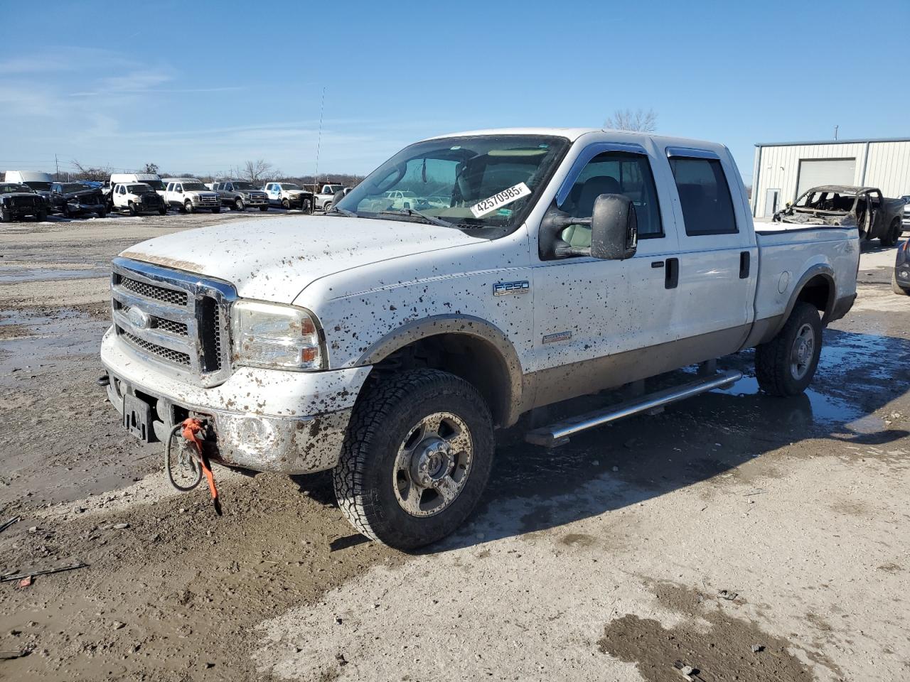 2005 Ford F250 VIN 1FTSW21P55EA55858