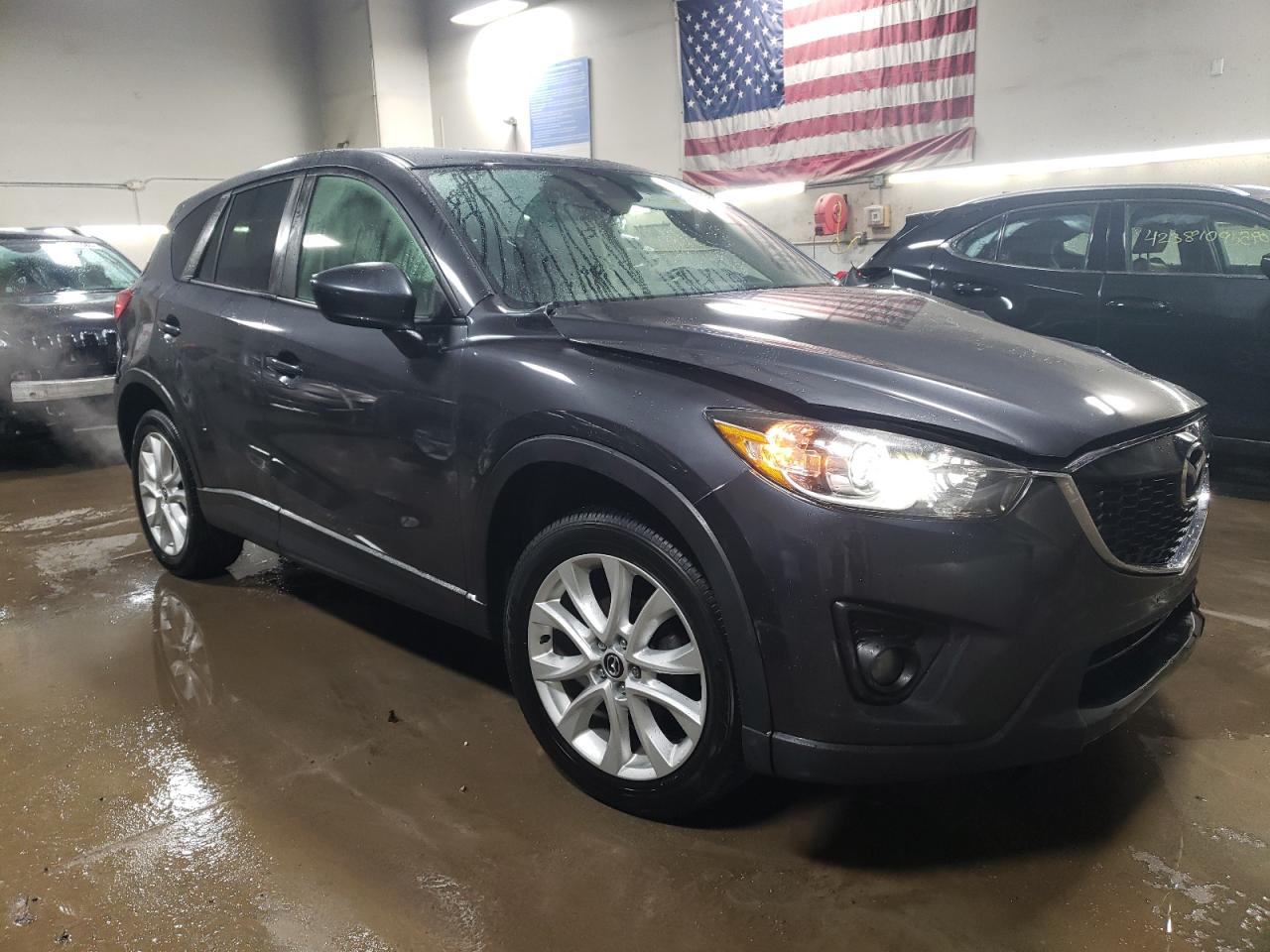 2014 Mazda CX-5 VIN JM3KE4DY2E0370754 Copart auction photo, front end / rear end damage thumbnail 4
