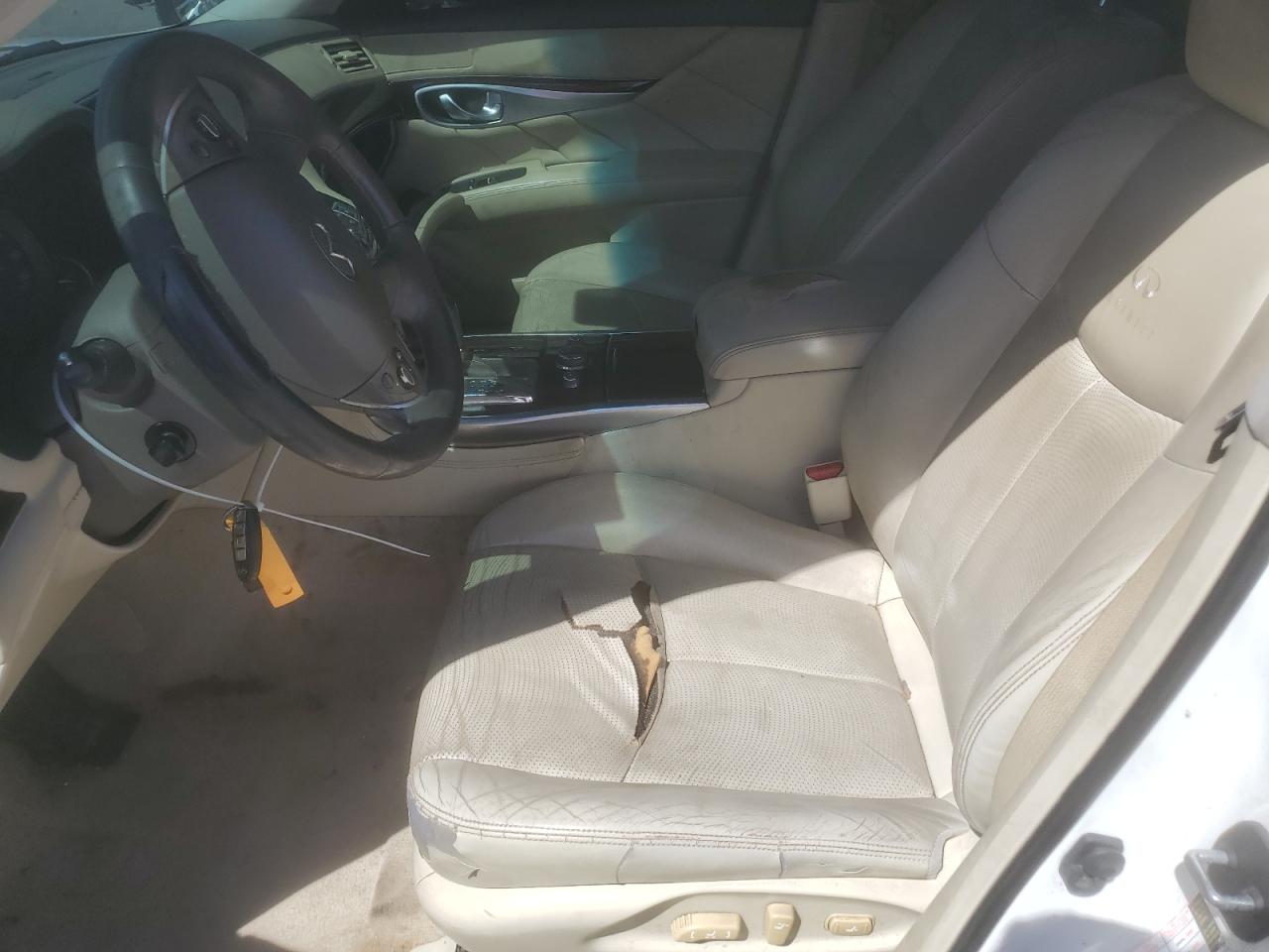2012 Infiniti M VIN JN1BY1AP2CM330516 Copart auction photo, water/flood damage thumbnail 7