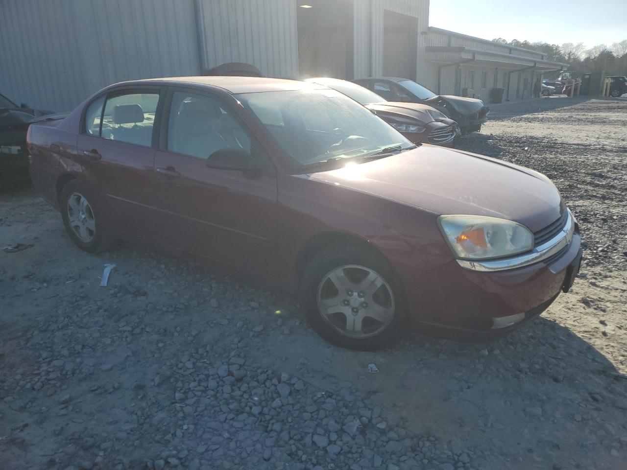 2004 Chevrolet Malibu VIN 1G1ZU54874F224015 Copart auction photo, side damage thumbnail 4