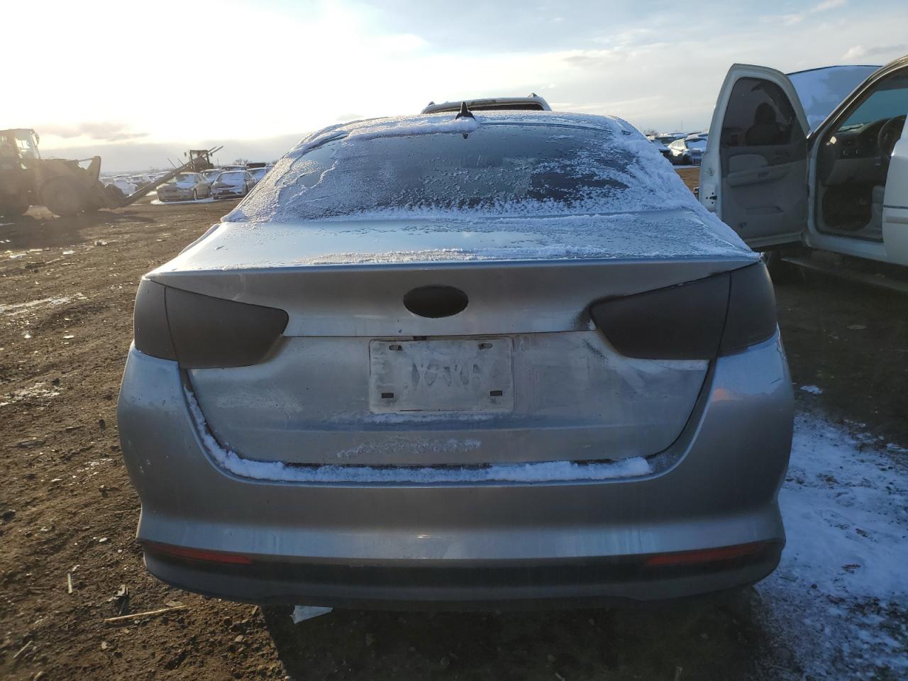 2014 KIA Optima VIN KNAGM4AD5E5071360 Copart auction photo, front end damage thumbnail 6
