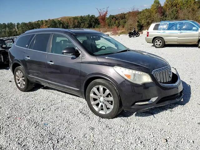 2013 Buick Enclave VIN 5GAKRDKD4DJ161460 Copart auction photo, side / front end damage thumbnail 12