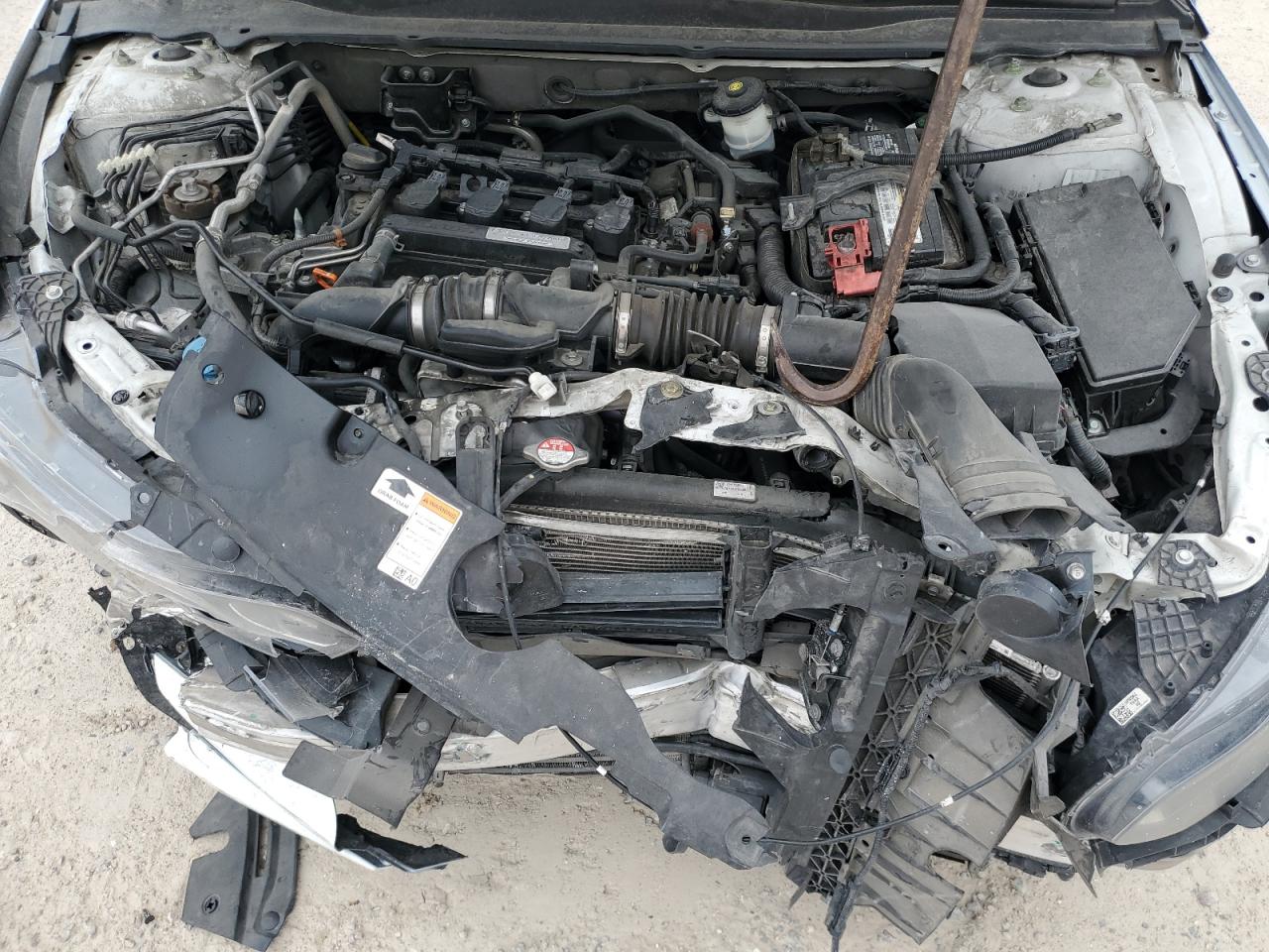 2018 Honda Accord VIN 1HGCV1F54JA226014 Copart auction photo, front end damage thumbnail 11