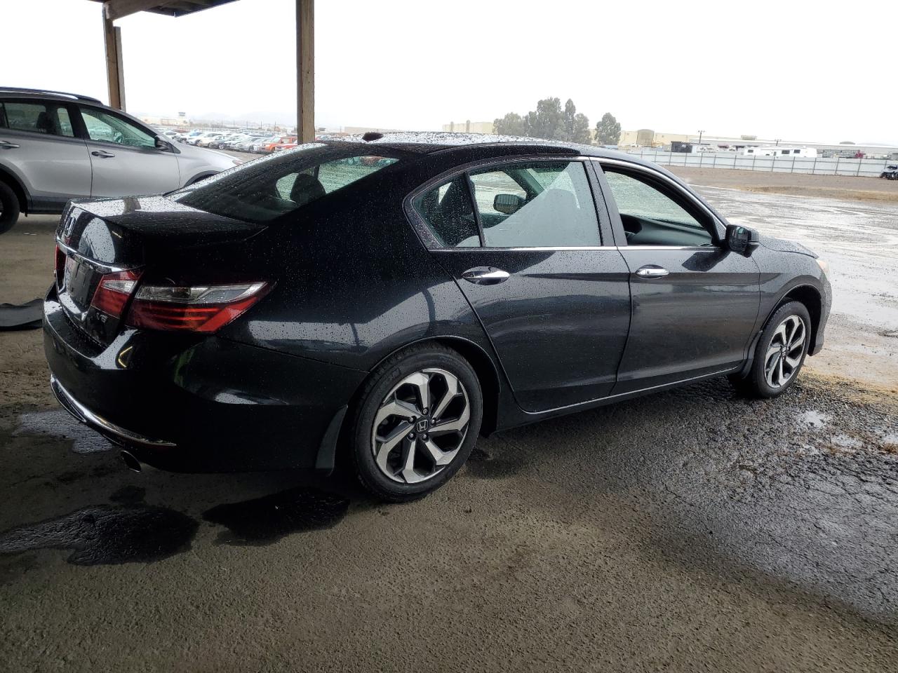2017 Honda Accord VIN 1HGCR3F85HA028112 Copart auction photo, side / stripped damage thumbnail 3