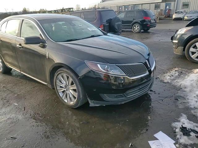 2013 Lincoln MKS VIN 1LNHL9FT5DG608220 Copart auction photo, frame damage / side damage thumbnail 11
