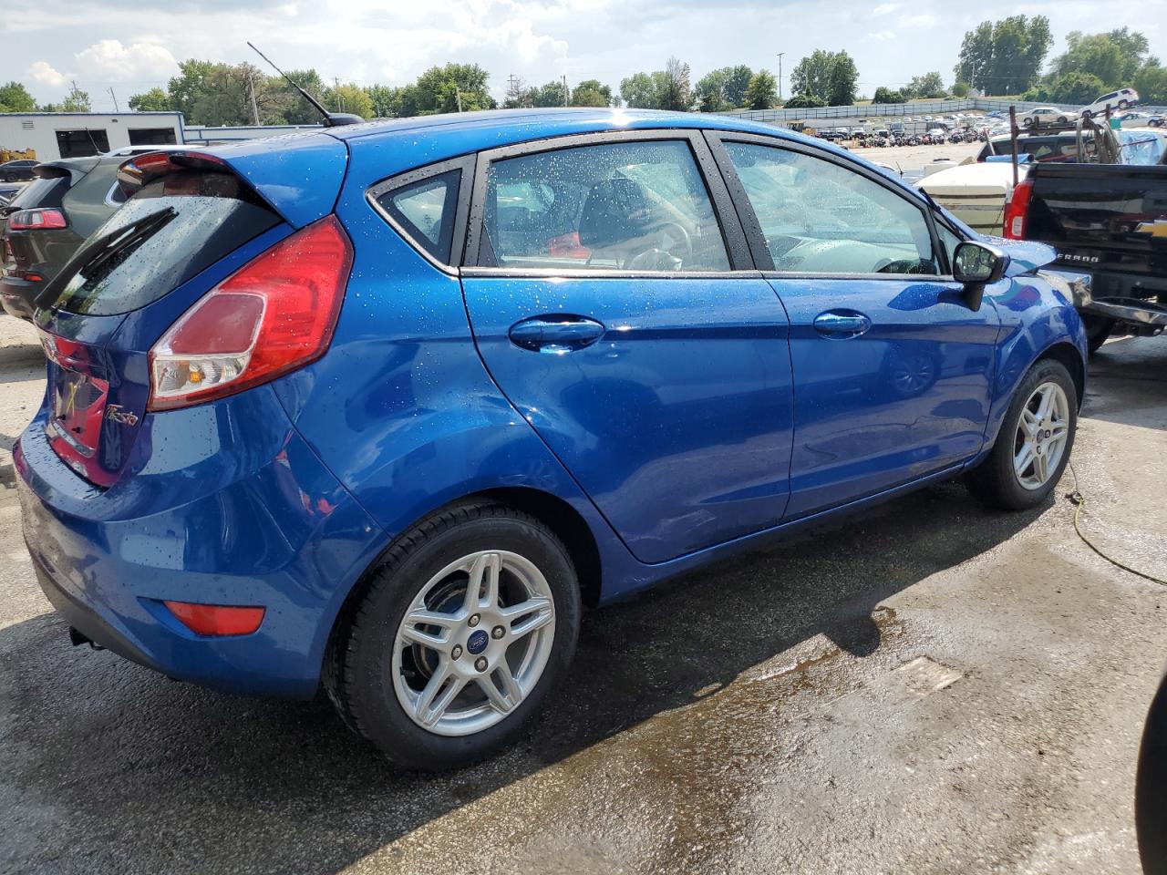2018 Ford Fiesta VIN 3FADP4EJ8JM127430 Copart auction photo, front end damage thumbnail 3