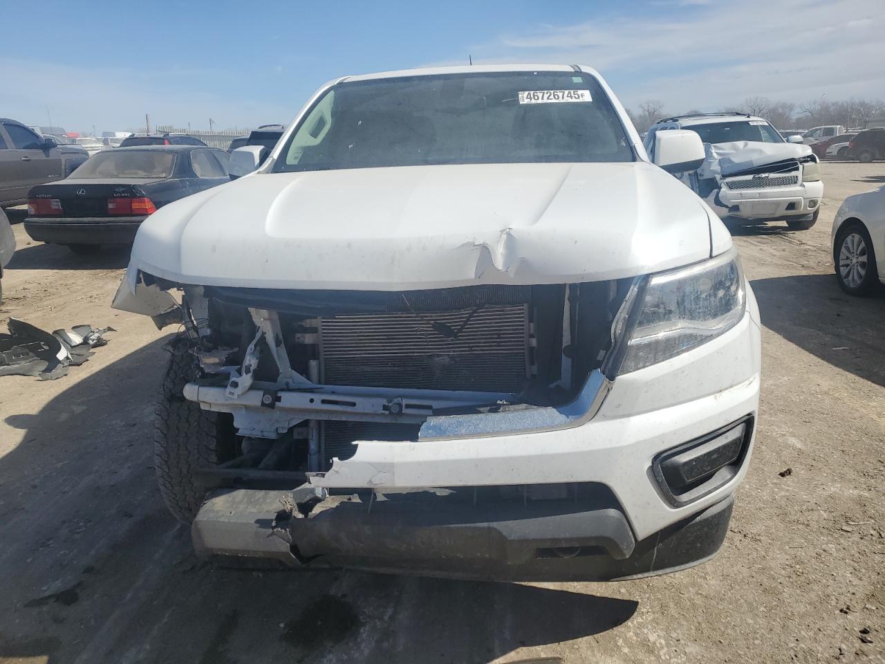 2018 Chevrolet Colorado VIN 1GCGTCENXJ1231978 Copart auction photo, front end damage thumbnail 5