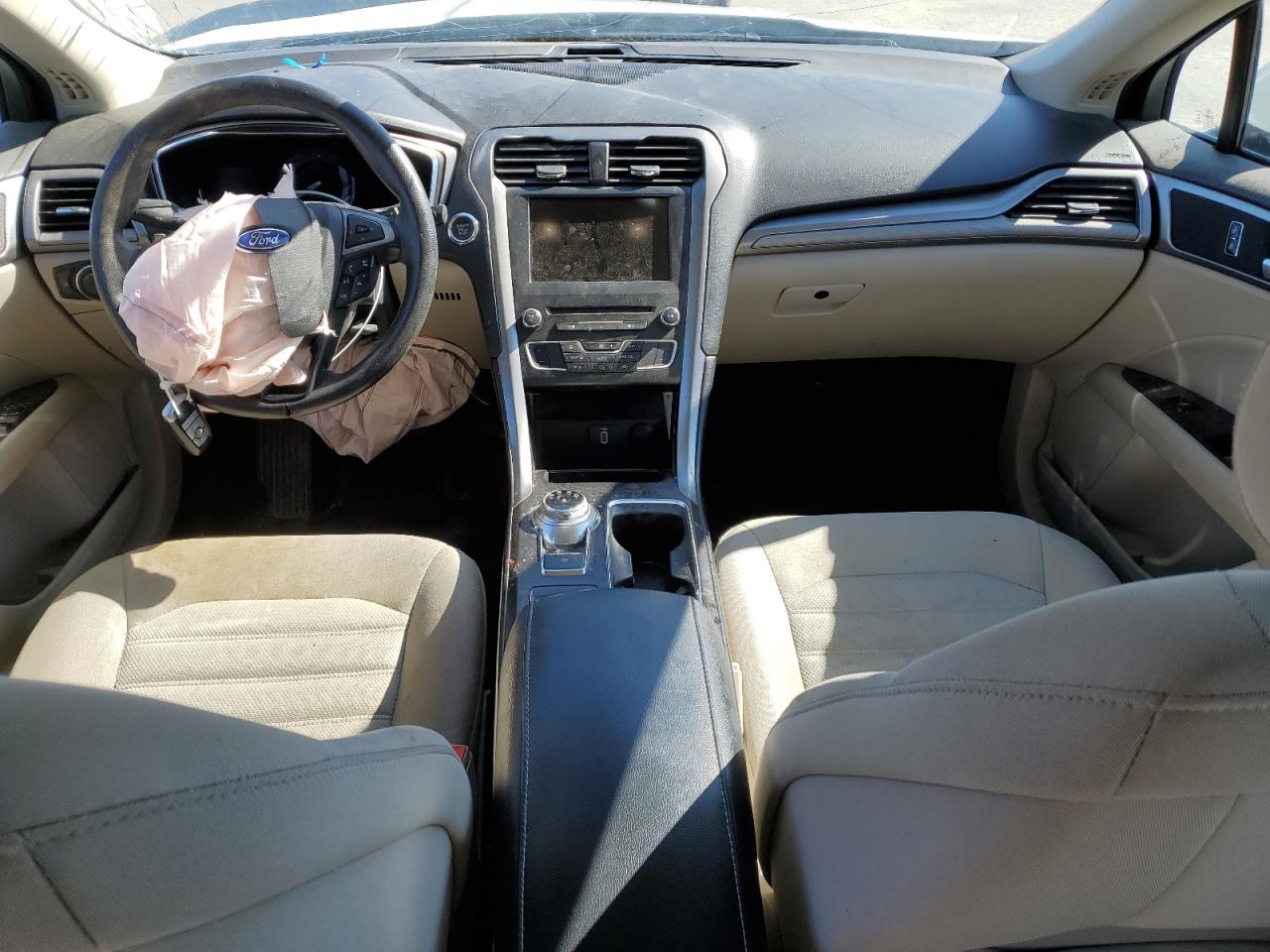 2017 Ford Fusion VIN 3FA6P0HD5HR320090 Copart auction photo, front end / rear end damage thumbnail 8