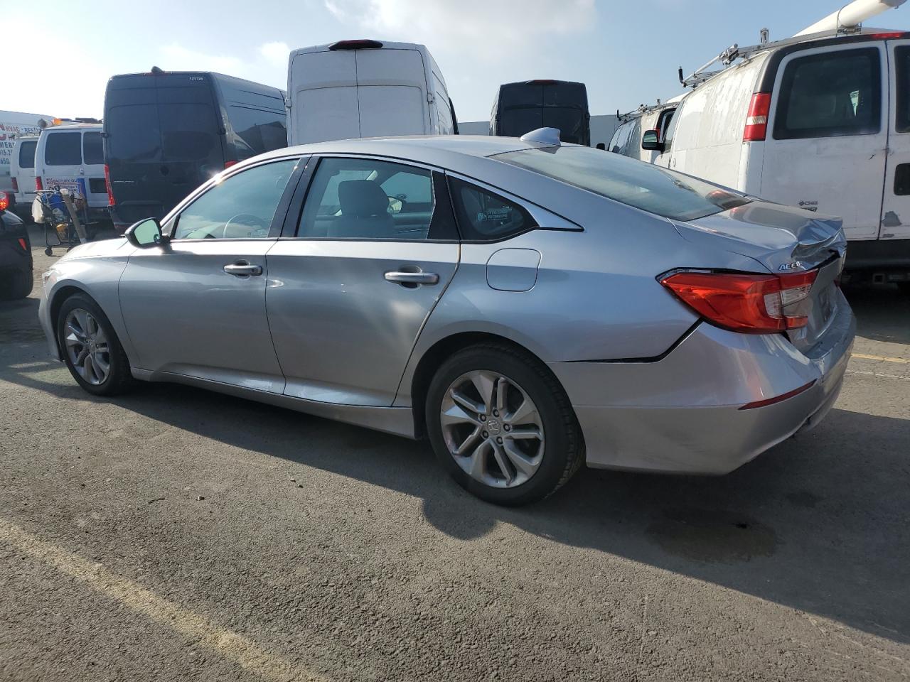 2018 Honda Accord VIN 1HGCV1F18JA193306 Copart auction photo, rear end damage thumbnail 2