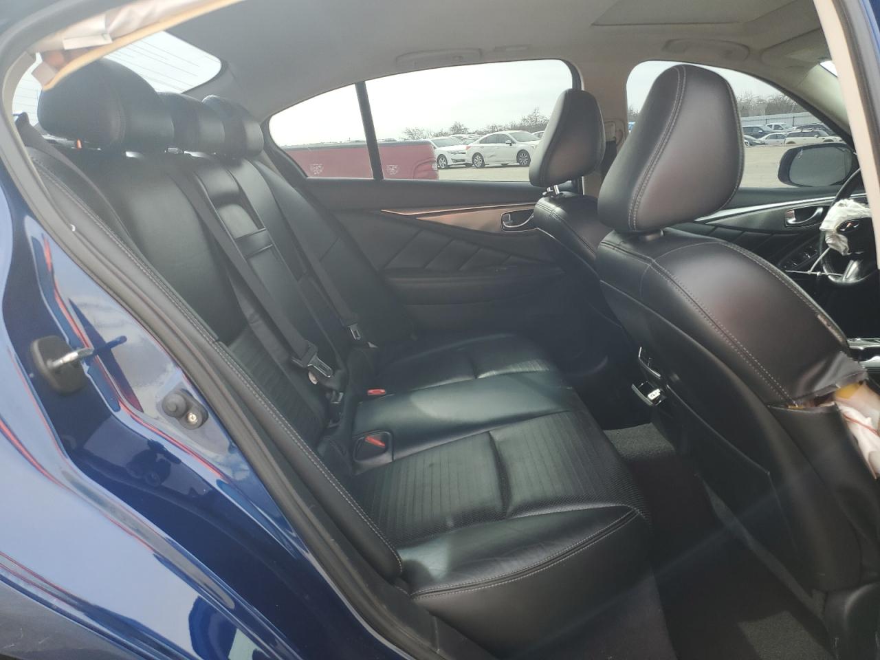 2016 Infiniti Q50 VIN JN1FV7APXGM420158 Copart auction photo, front end / side damage thumbnail 10