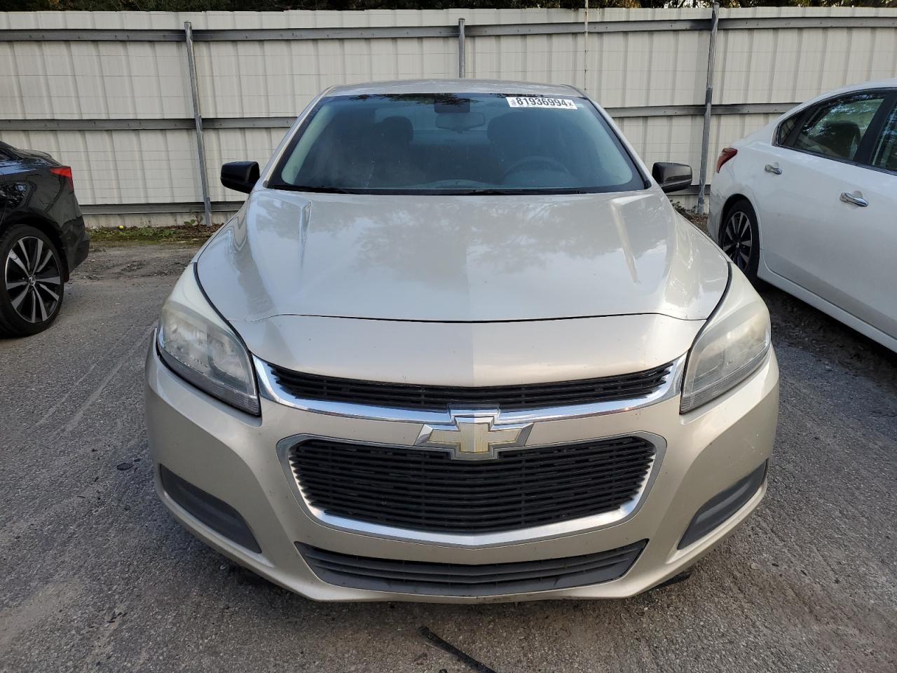 2015 Chevrolet Malibu VIN 1G11A5SL7FF296414 Copart auction photo, side damage thumbnail 5