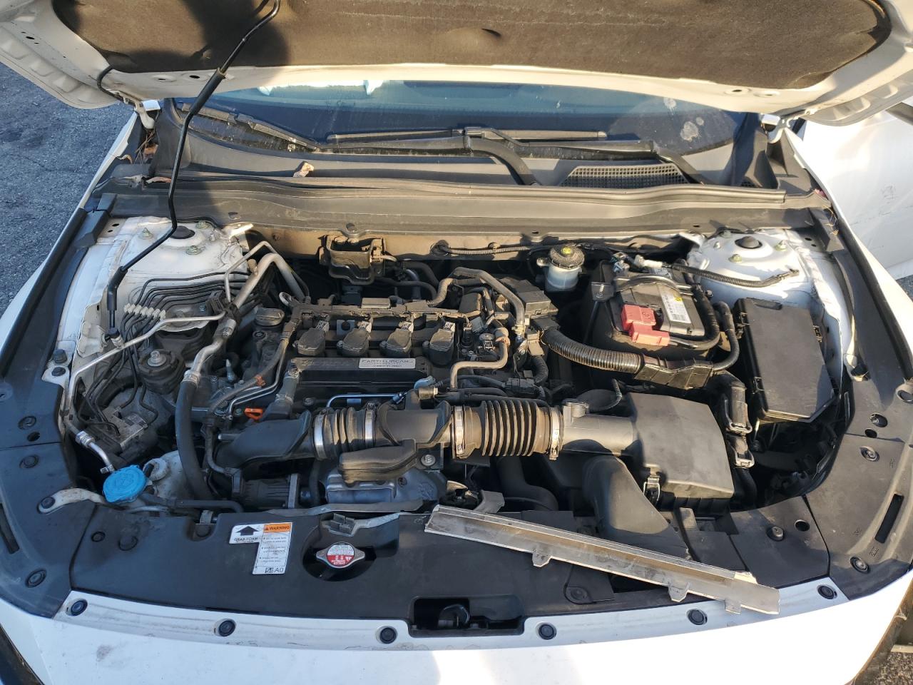 2019 Honda Accord VIN 1HGCV1F37KA009346 Copart auction photo, front end / side damage thumbnail 11