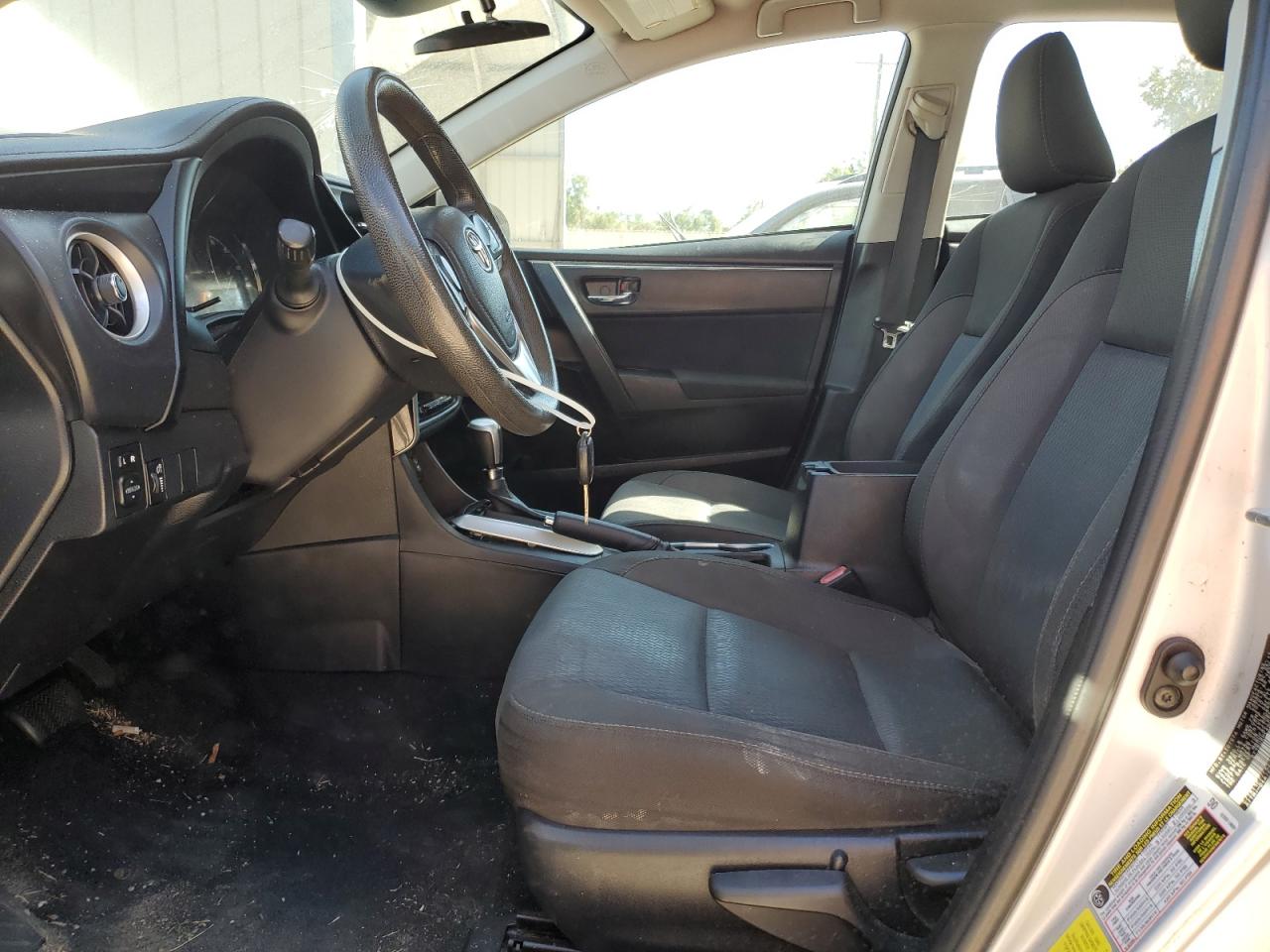 2017 Toyota Corolla VIN 2T1BURHE4HC896211 Copart auction photo, all over damage thumbnail 7