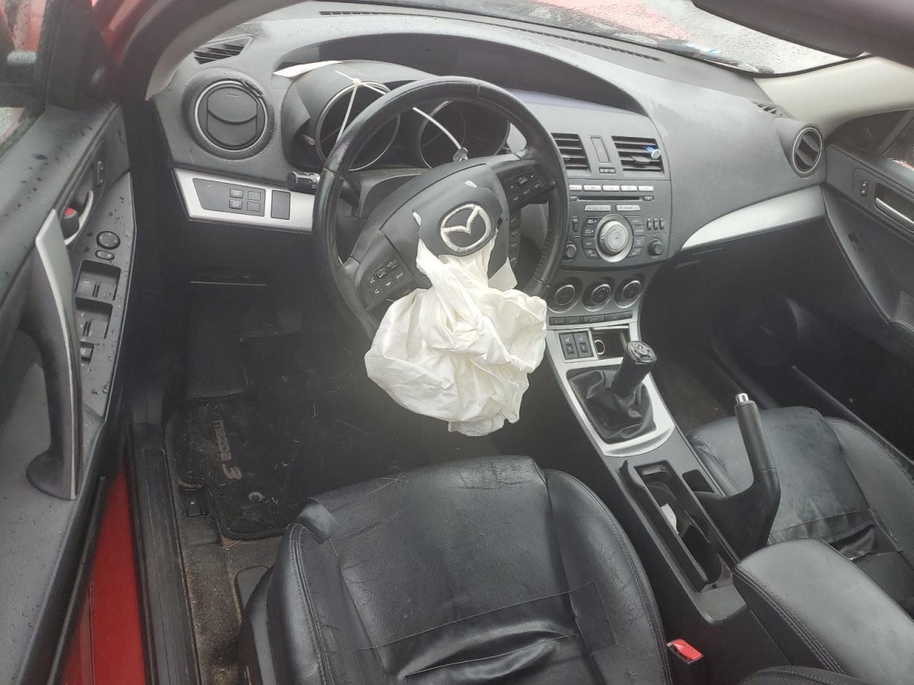 2010 Mazda 3 VIN JM1BL1S69A1252834 Copart auction photo, front end damage thumbnail 8