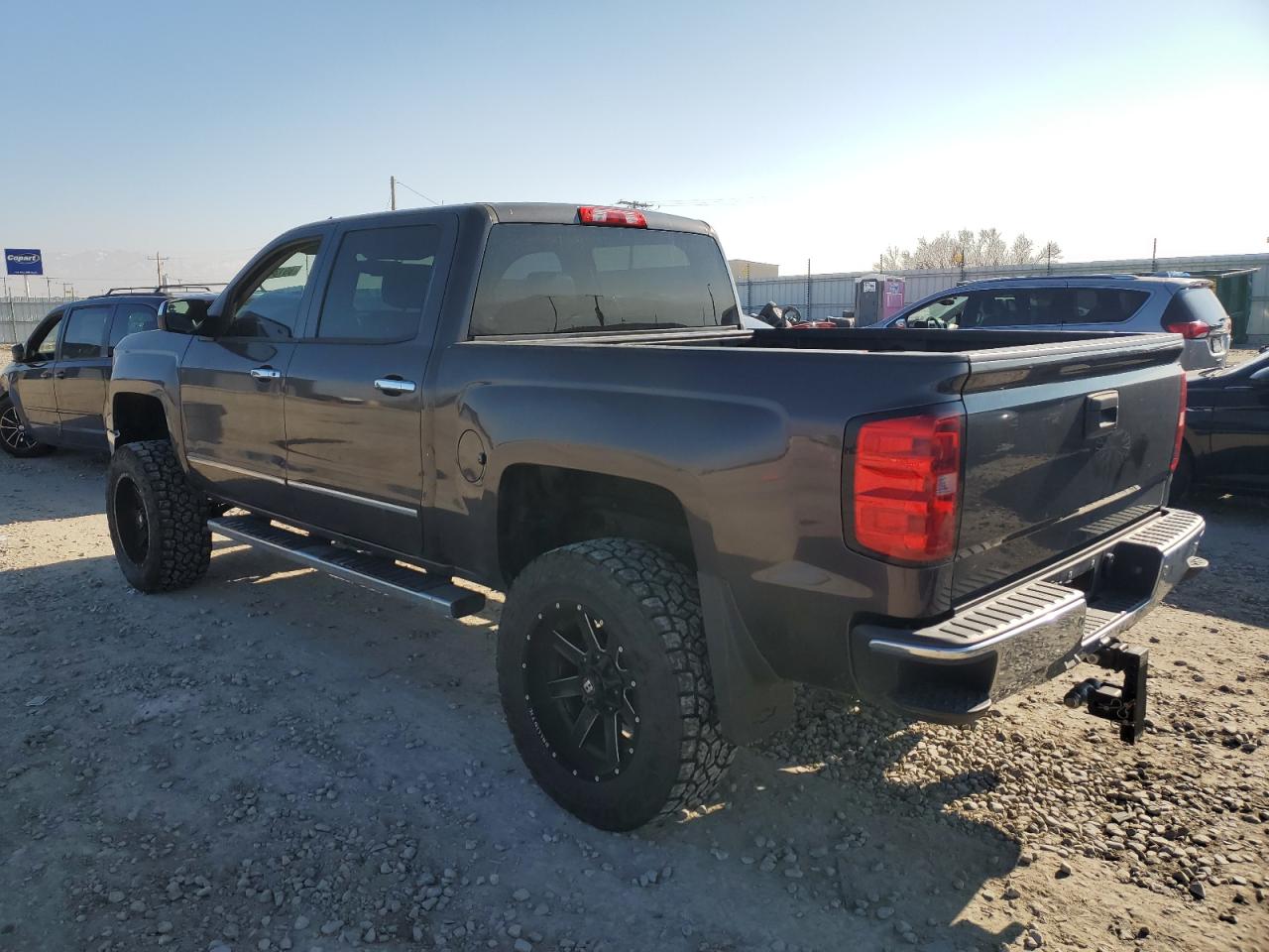 2014 Chevrolet Silverado VIN 3GCUKSEC0EG283030 Copart auction photo, side damage thumbnail 2