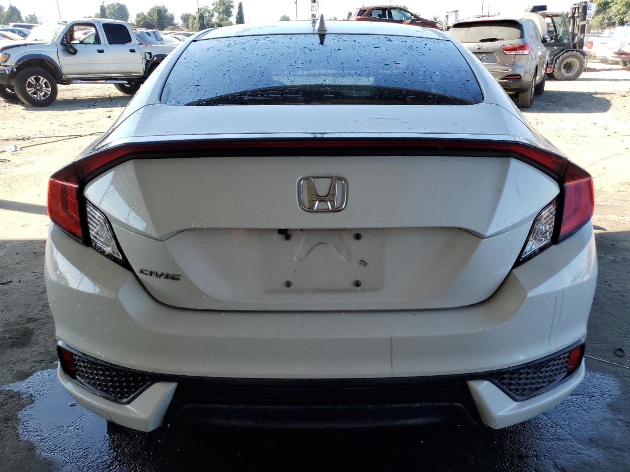 2019 Honda Civic VIN 2HGFC3B30KH354434 Copart auction photo, front end / side damage thumbnail 6