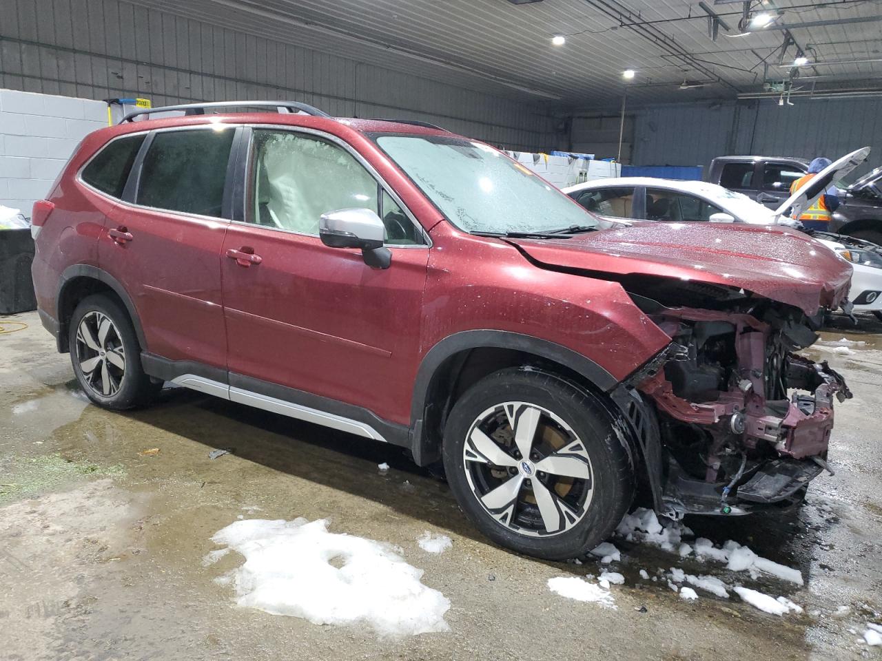 2020 Subaru Forester VIN JF2SKAXC6LH421950 Copart auction photo, front end damage thumbnail 4