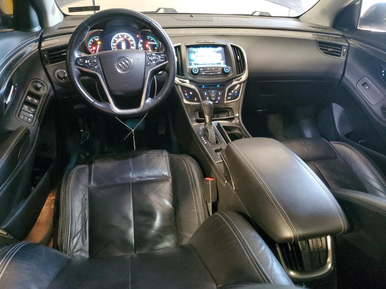 2014 Buick LaCrosse VIN 1G4GB5G32EF192706 Copart auction photo, front end / side damage thumbnail 8