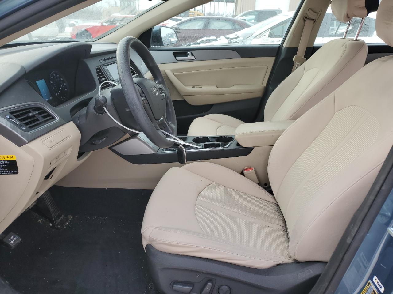 2015 Hyundai Sonata VIN 5NPE24AFXFH214452 Copart auction photo, front end damage thumbnail 7