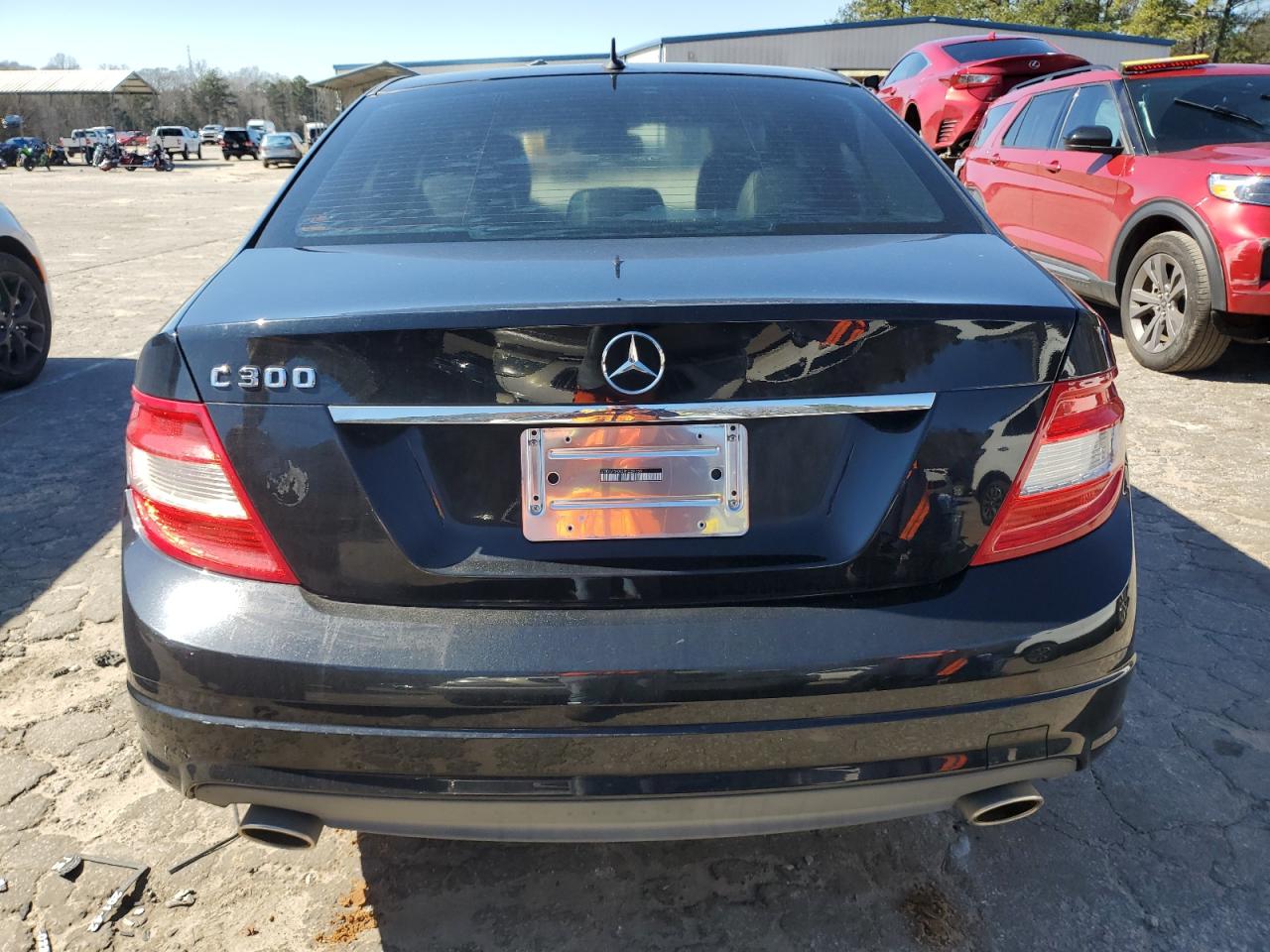 2009 Mercedes-Benz C-klasse VIN WDDGF54X09F239159 Copart auction photo, side damage thumbnail 6