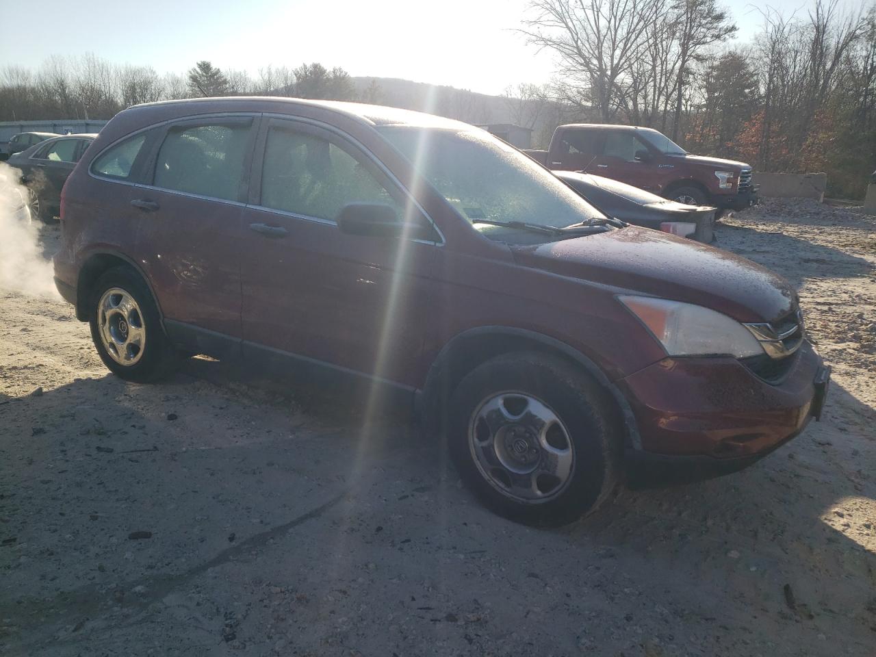 2010 Honda CR-V VIN 5J6RE4H31AL089912 Copart auction photo, front end damage thumbnail 4