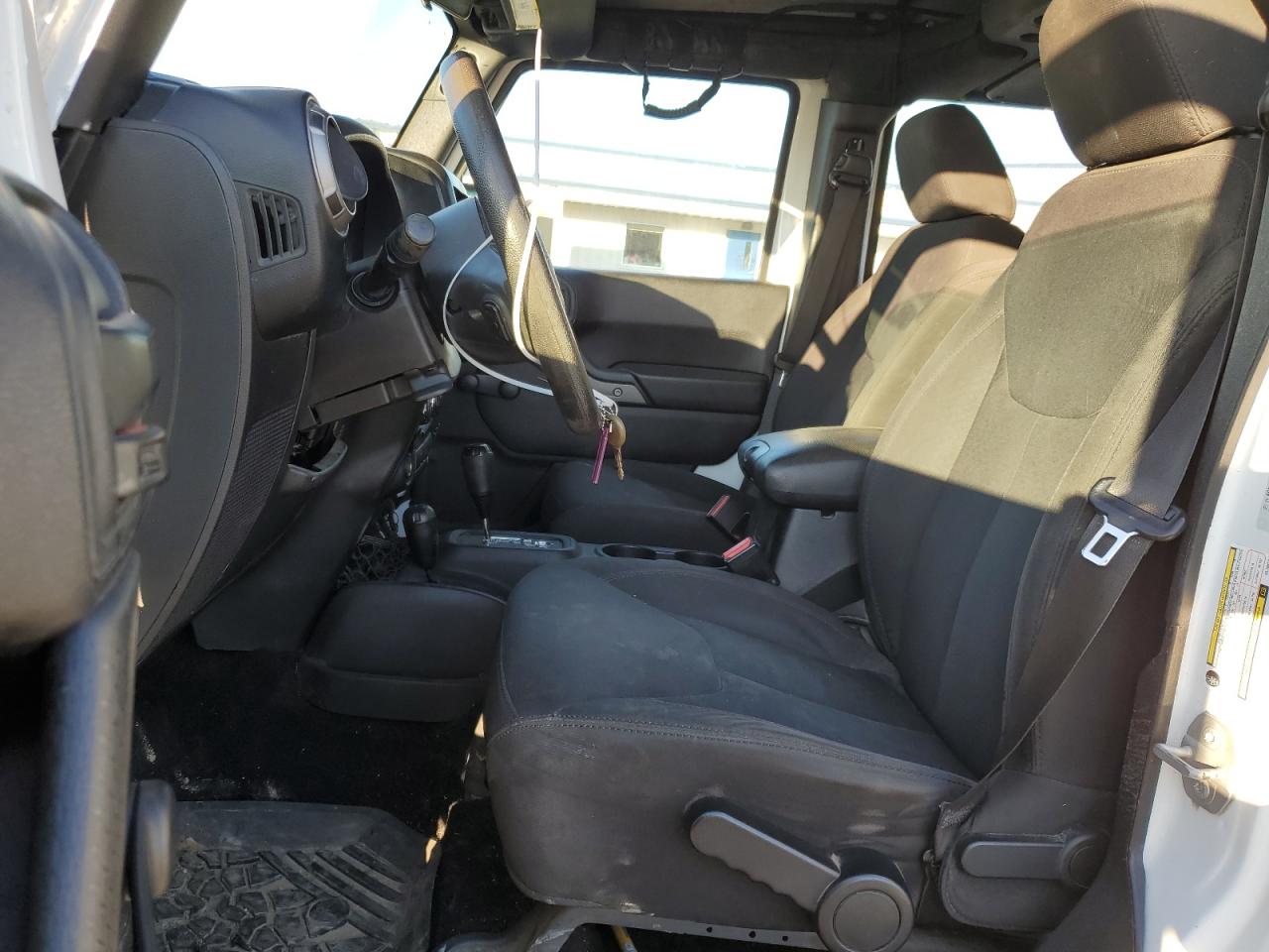 2016 Jeep Wrangler VIN 1C4BJWDG4GL160231 Copart auction photo, front end damage thumbnail 7