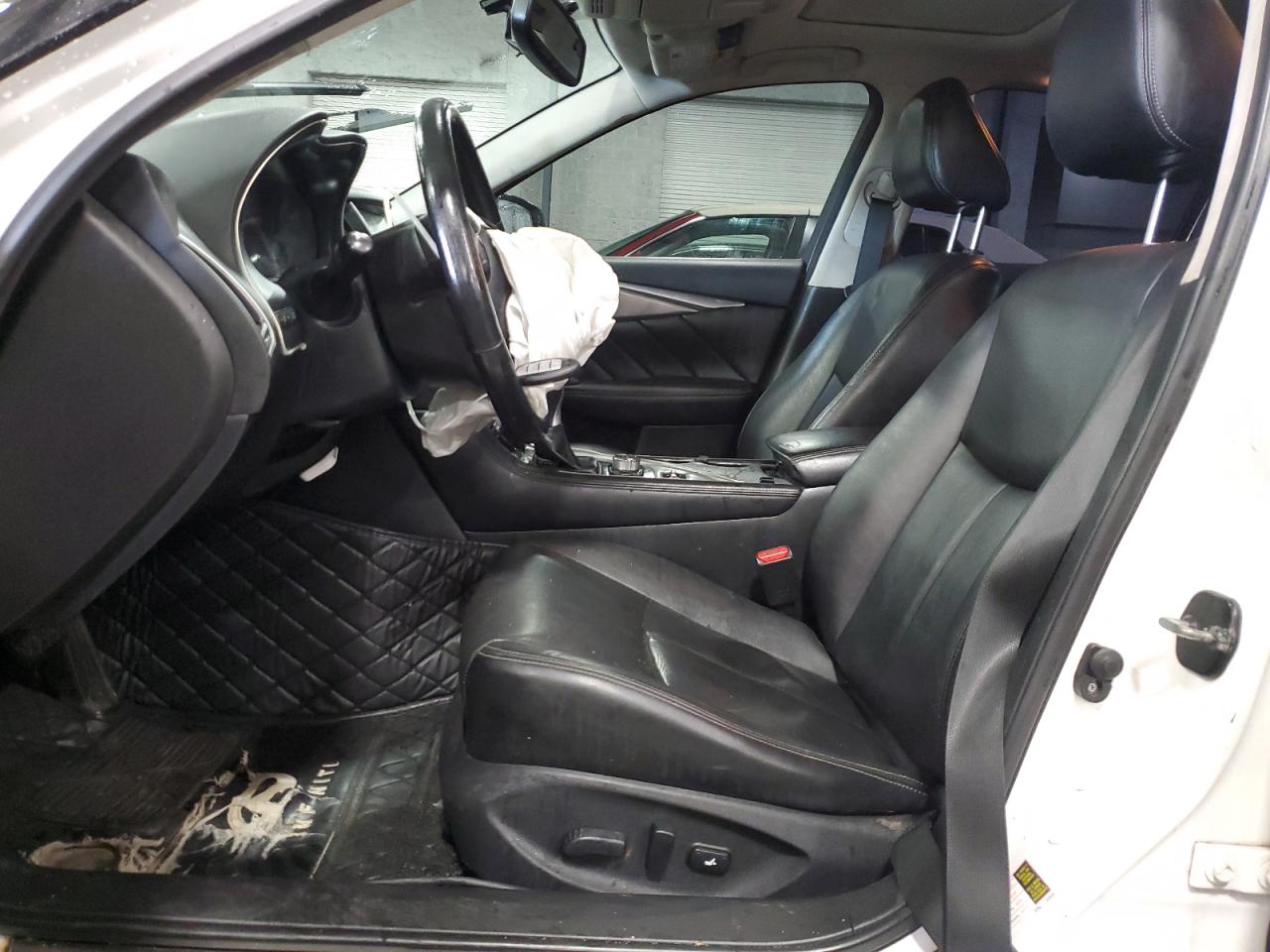 2015 Infiniti Q50 VIN JN1BV7AR5FM413973 Copart auction photo, front end damage thumbnail 7