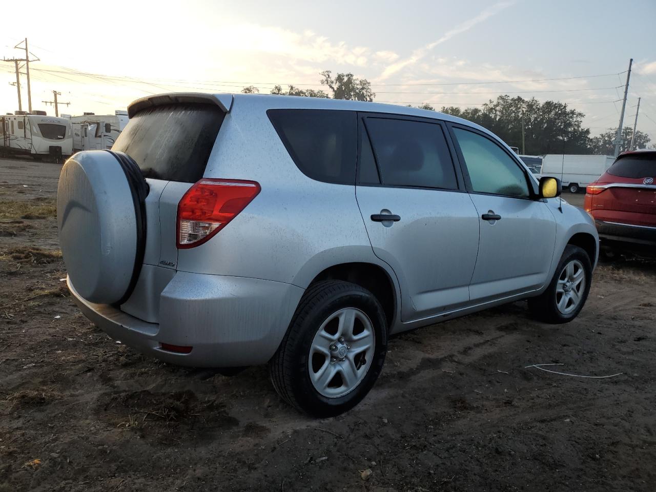 2008 Toyota RAV 4 VIN JTMBK33V686030480 Copart auction photo, water/flood damage thumbnail 3