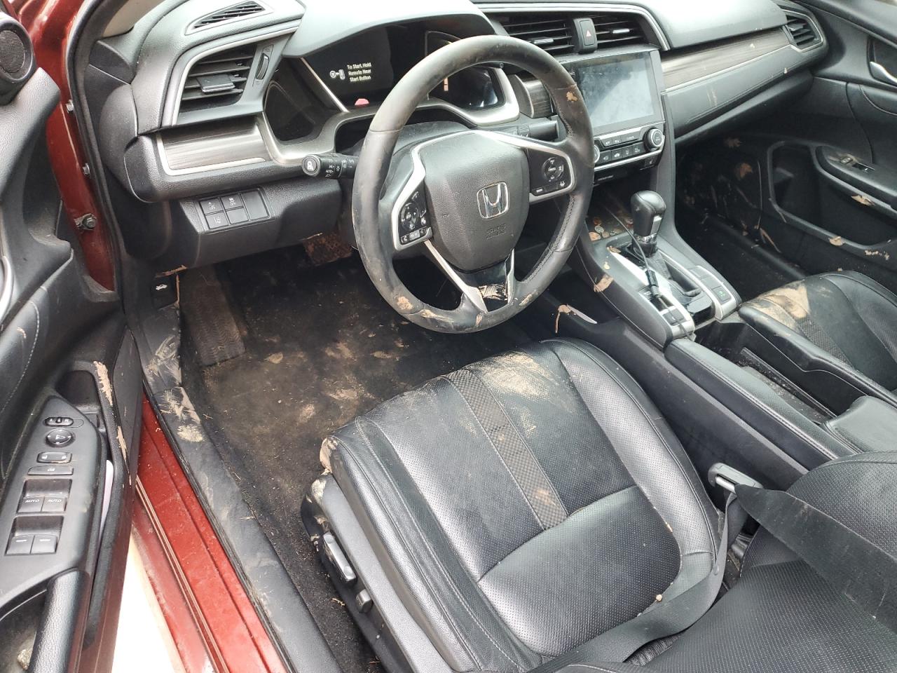 2020 Honda Civic VIN 19XFC1F72LE202605 Copart auction photo, front end / minor dent/scratches damage thumbnail 8