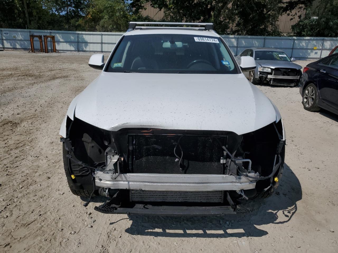 2016 Audi Q5 VIN WA1L2AFP7GA094698 Copart auction photo, front end / minor dent/scratches damage thumbnail 5