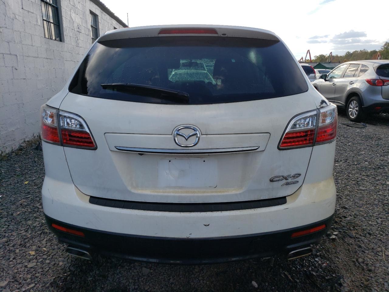 2012 Mazda CX-9 VIN JM3TB3CV1C0367534 Copart auction photo, front end / side damage thumbnail 6