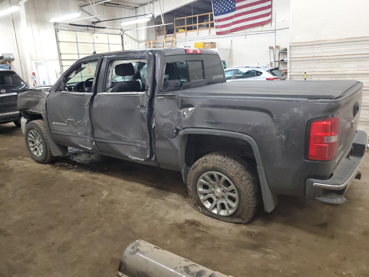 2015 GMC Sierra VIN 3GTU2UEC4FG536704 Copart auction photo, all over damage thumbnail 2