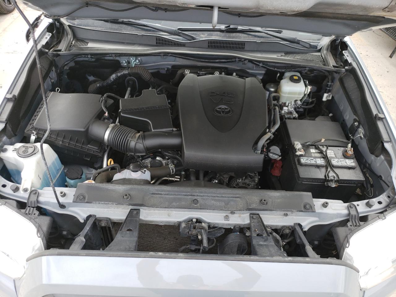 2020 Toyota Tacoma VIN 3TMCZ5AN2LM361791 Copart auction photo, rear end / rollover damage thumbnail 11