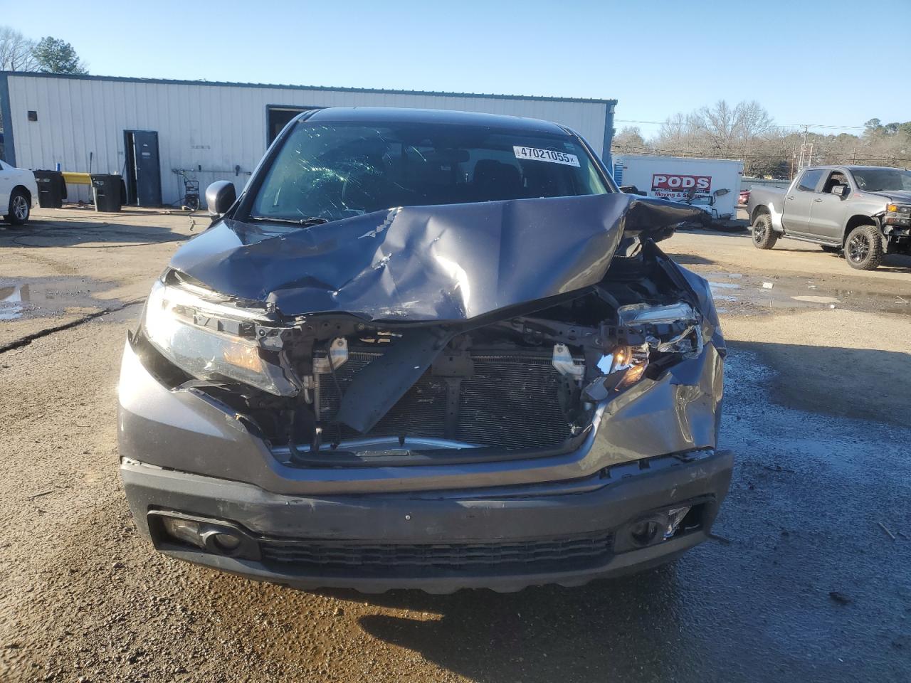 2020 Honda Ridgeline VIN 5FPYK3F58LB022438 Copart auction photo, front end / minor dent/scratches damage thumbnail 5