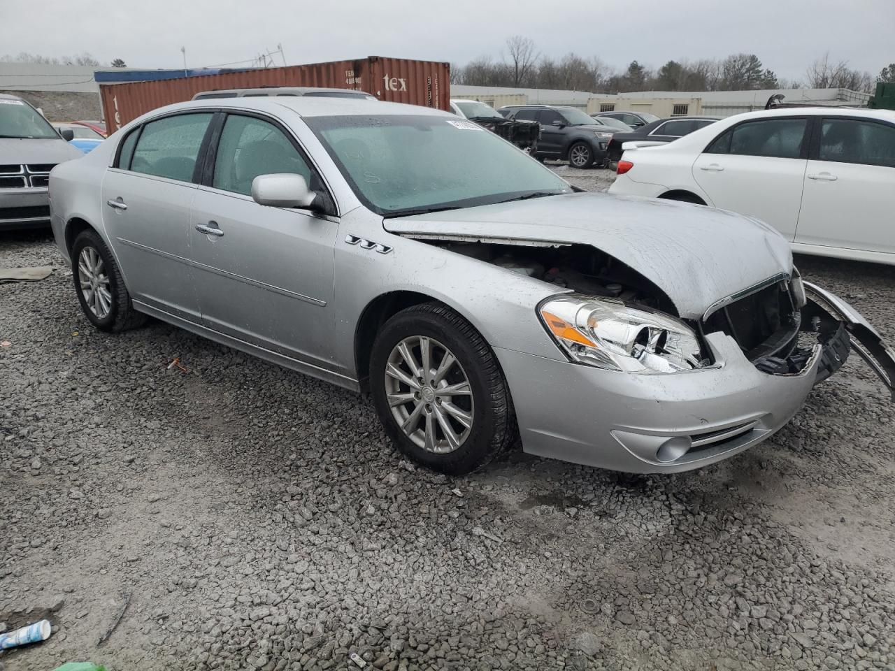 2011 Buick Lucerne VIN 1G4HA5EM0BU115228 Copart auction photo, front end damage thumbnail 4