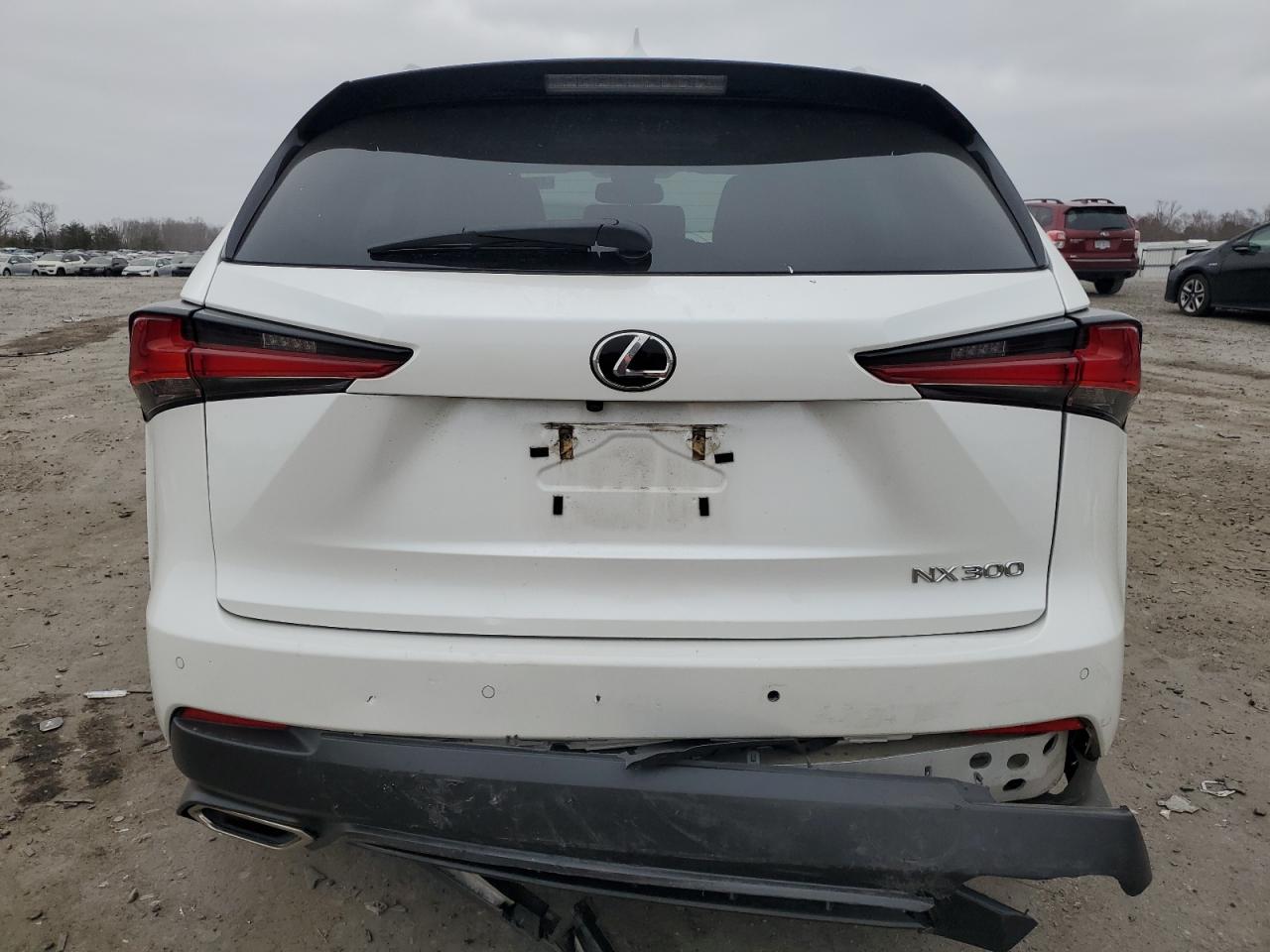 2020 Lexus NX VIN JTJGARDZ8L2220405 Copart auction photo, front end / rear end damage thumbnail 6
