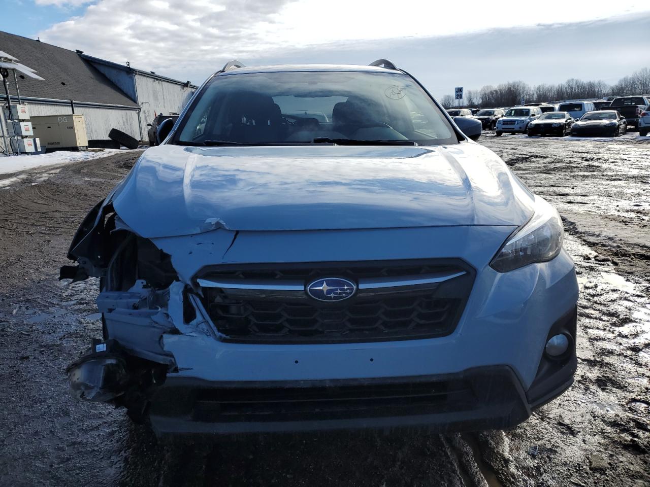 2019 Subaru XV VIN JF2GTACCXK8372033 Copart auction photo, front end / minor dent/scratches damage thumbnail 5