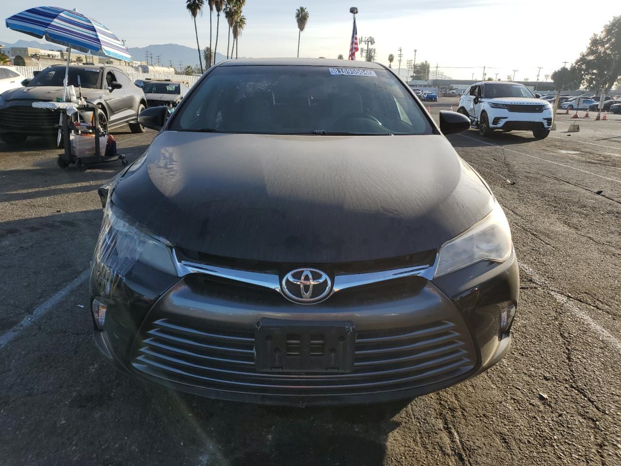 2017 Toyota Camry VIN 4T1BF1FK7HU420523 Copart auction photo, front end damage thumbnail 5