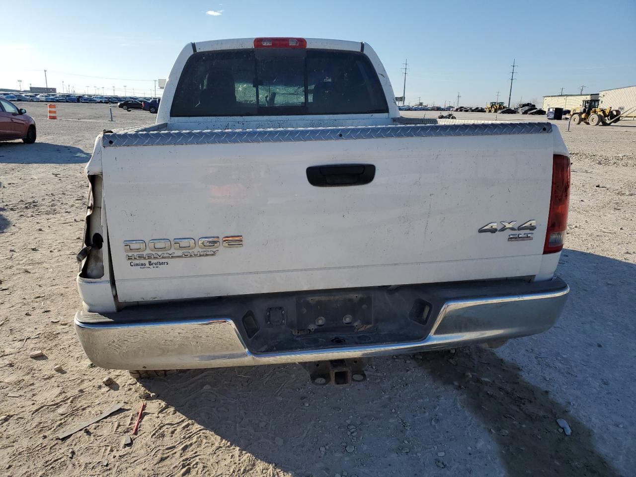 2004 Dodge RAM VIN 3D7KU28D04G153680 Copart auction photo, all over damage thumbnail 6