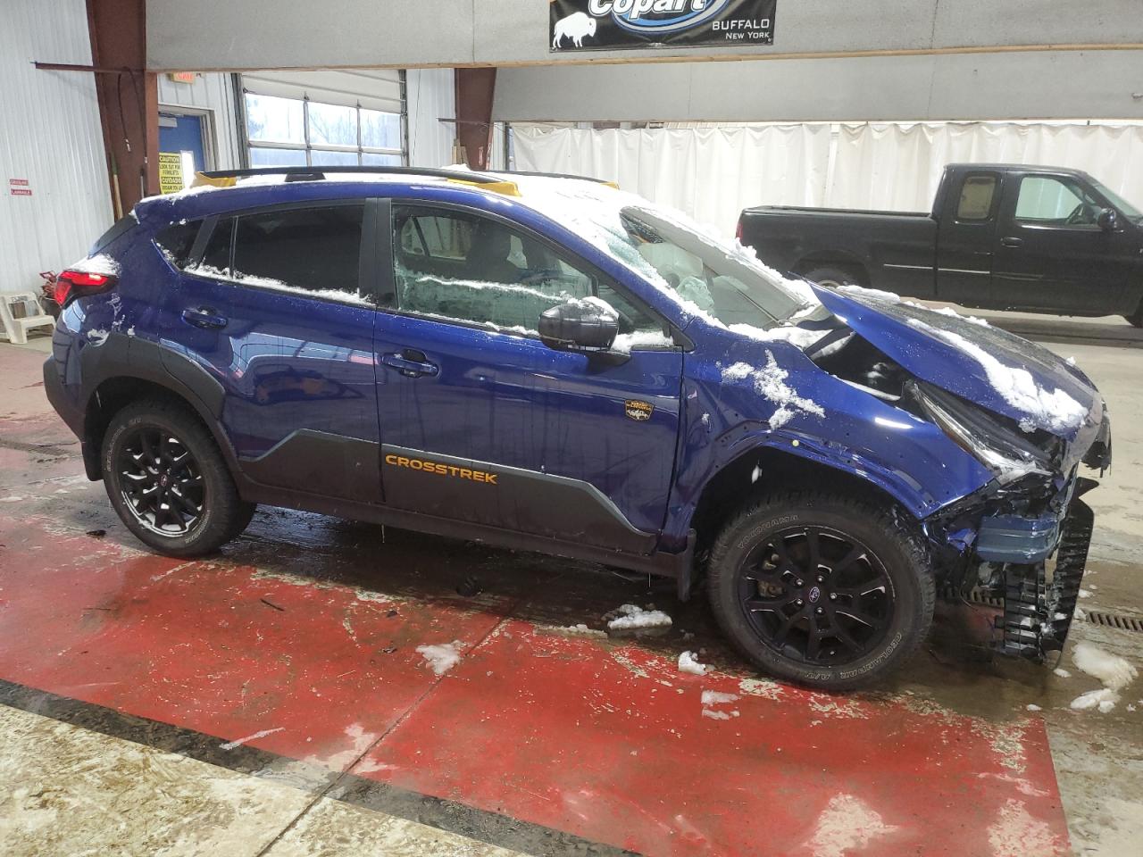 2024 Subaru XV VIN 4S4GUHU66R3759064 Copart auction photo, front end damage thumbnail 4