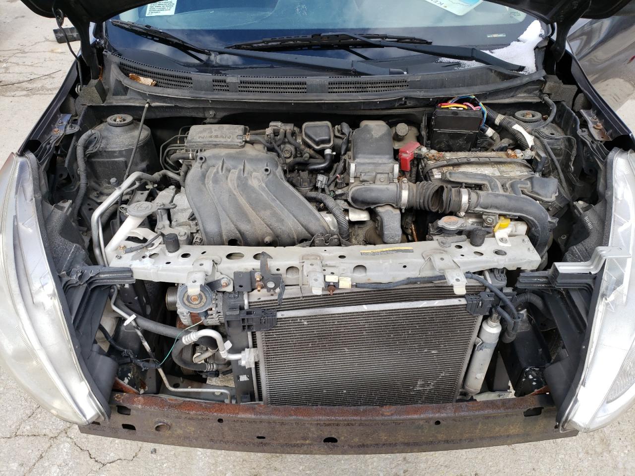 2015 Nissan Versa VIN 3N1CN7AP5FL846965 Copart auction photo, front end damage thumbnail 11